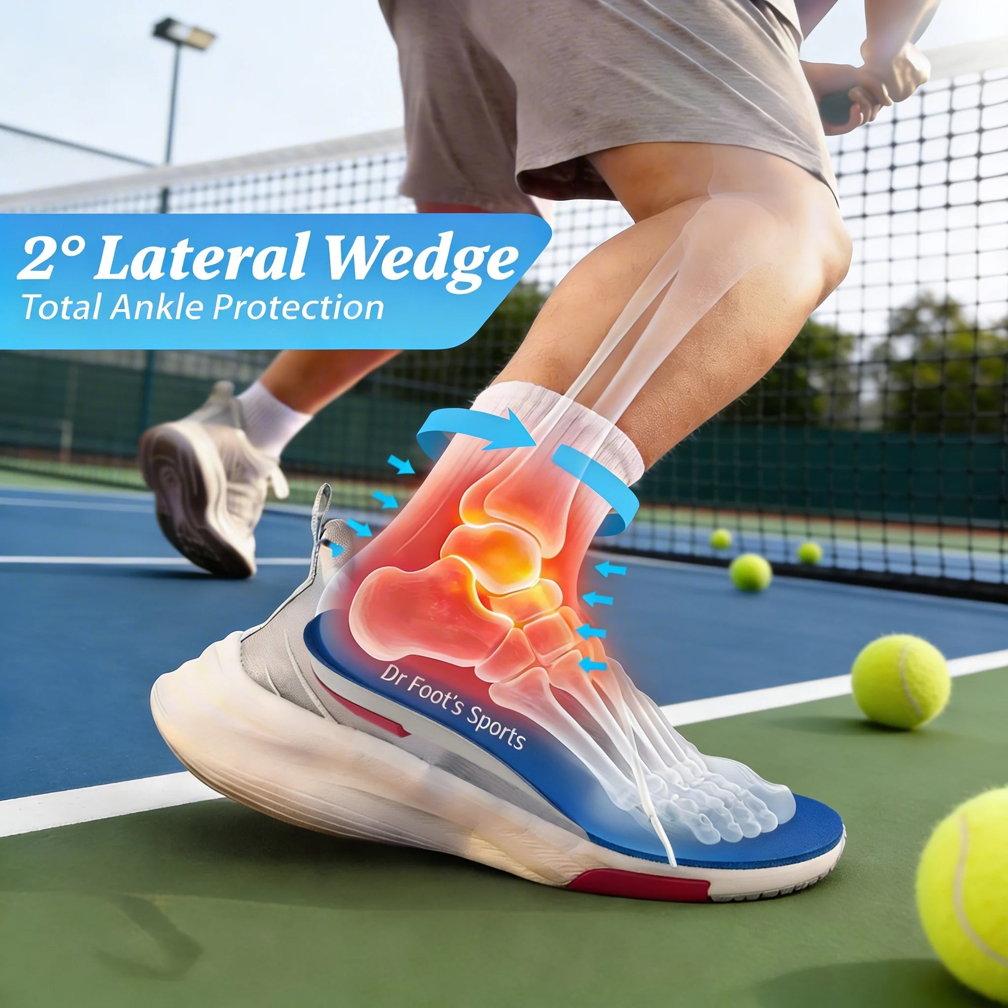 Dr Foot Sports Supination Insole (Ankle Sprain)