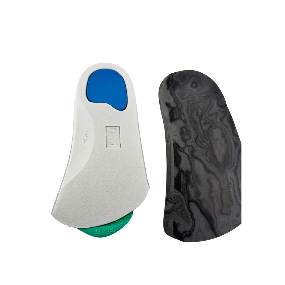 Dr Foot Pro Insole Right Foot Metatarsal Dome and Custom Top Cover (CLEARANCE)