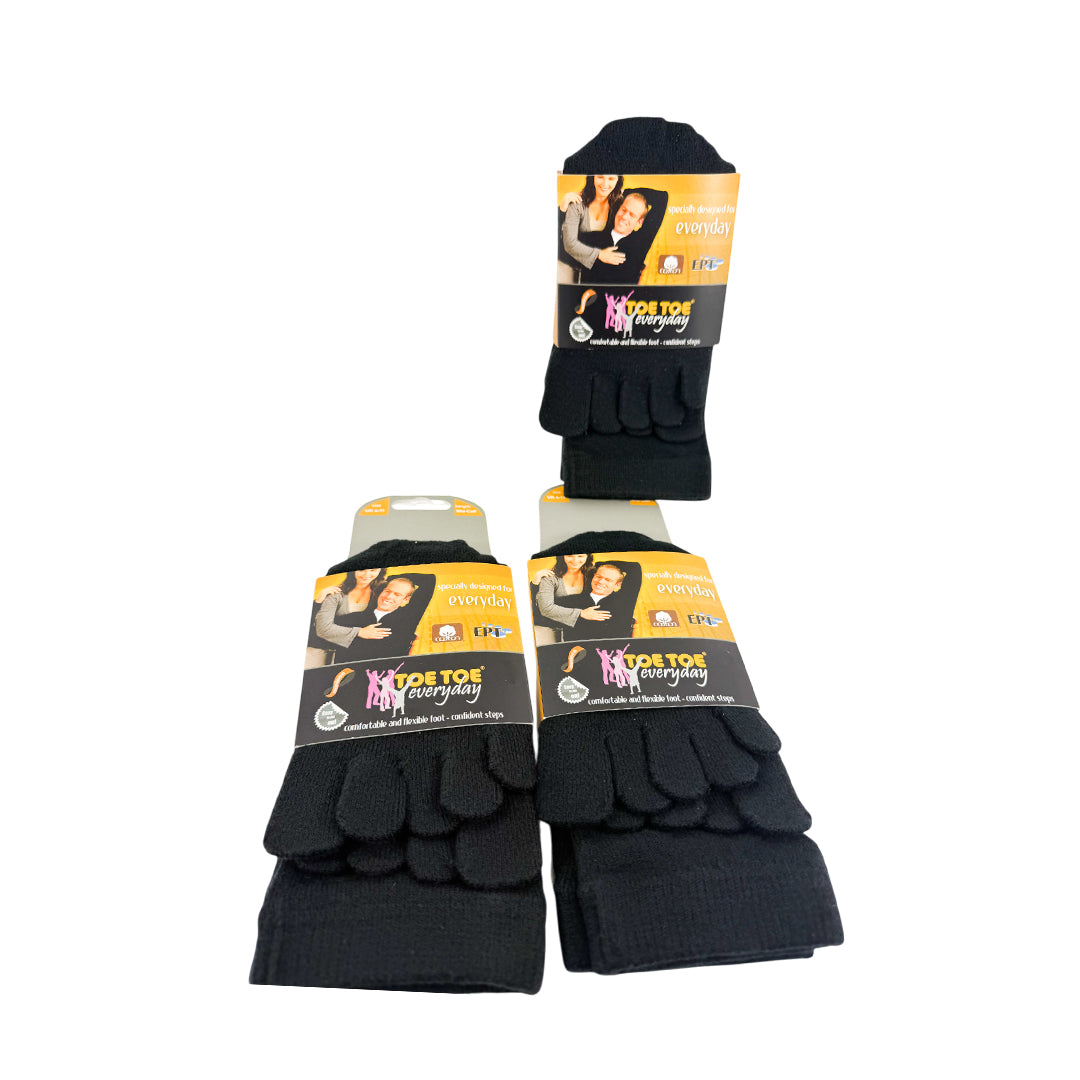 Toe Toe Socks (Pack of 3)