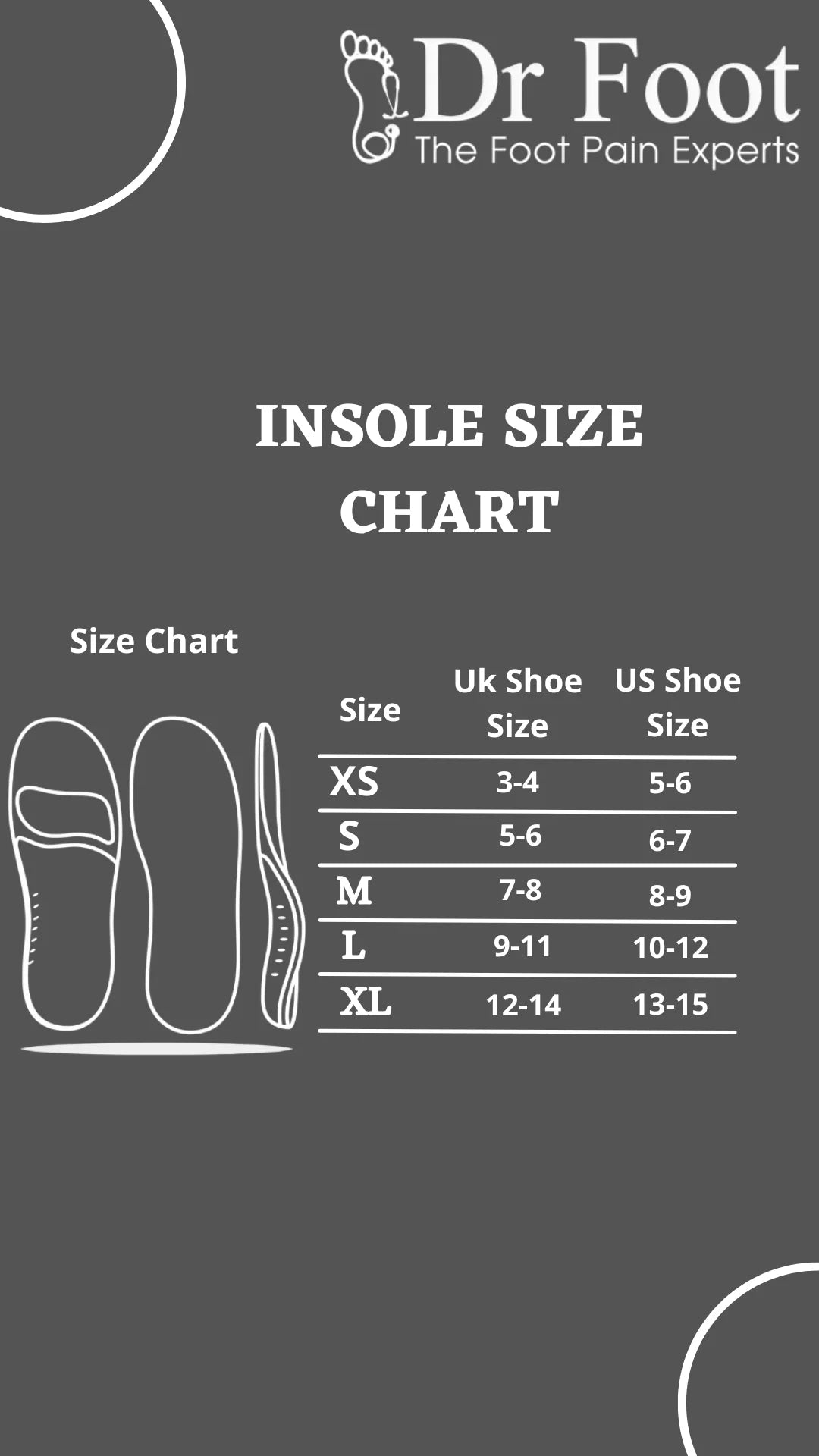 Dr Foot Pro Supination 2 degree (CLEARANCE)