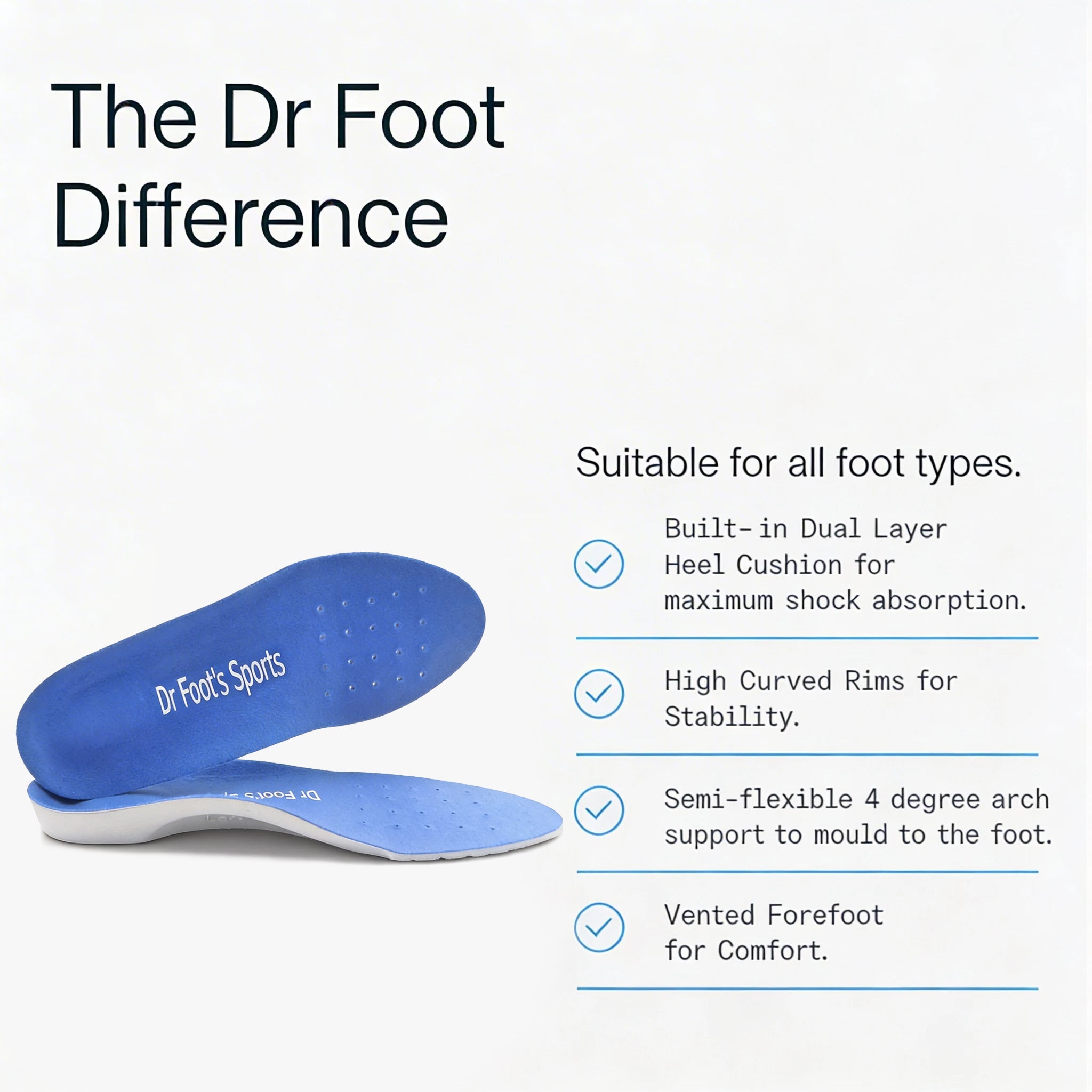 Dr Foot's Sport Insoles