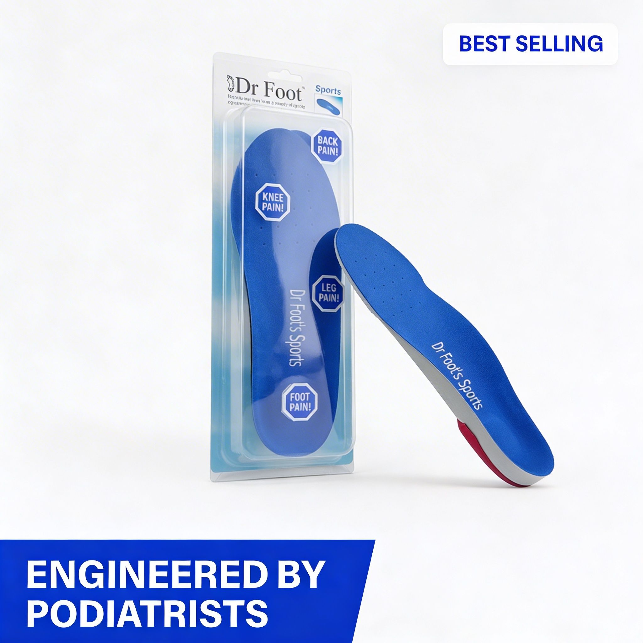 Dr Foot Sports Supination Insole (Ankle Sprain)