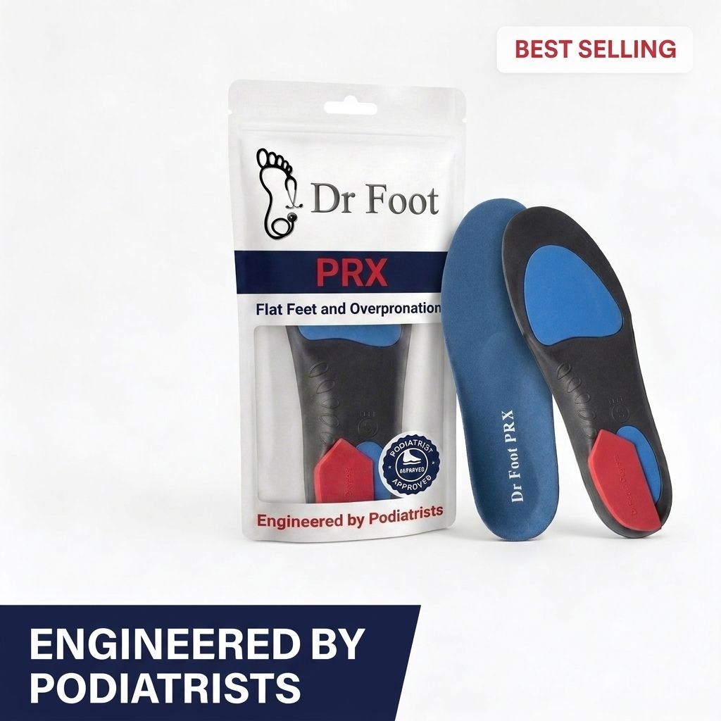 Dr Foot Prx Insoles (ULTIMATE Flat Feet Insoles!)