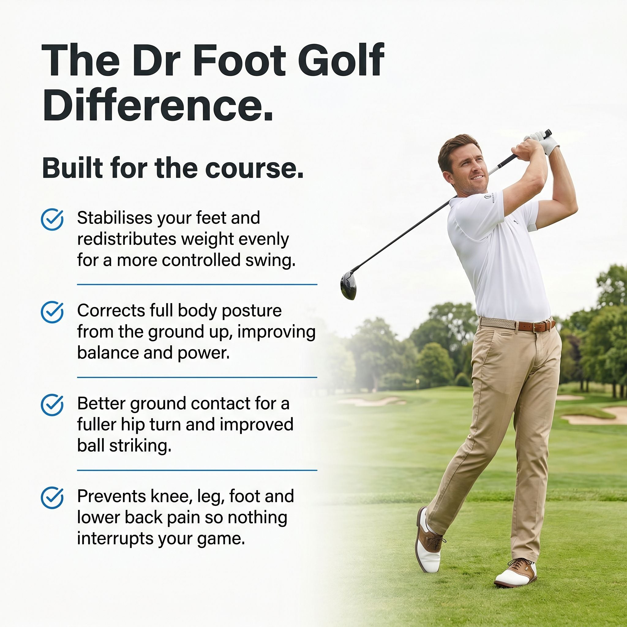 Dr Foot Golf Insoles (pair)