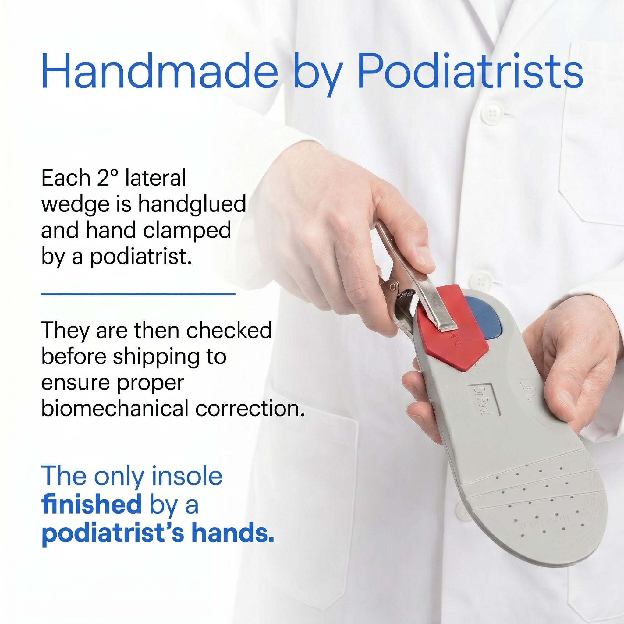 Dr Foot Sports Supination Insole (Ankle Sprain)